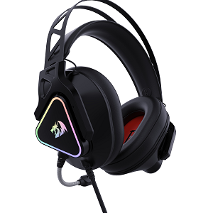 HEADSET GAMER REDRAGON RGB CADMUS PRETO