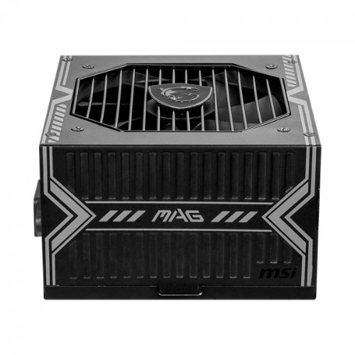 Fonte MSI MAG A650BN, 650W, 80 Plus Bronze, PFC Ativo, Com Cabo, Preto - 306-7ZP2B22-CE0 - Imagem 4