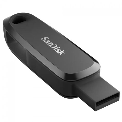 Pendrive SanDisk Phone Drive, 256GB, USB-C e USB 3.2, Preto, SDDDC6-256G-G46 - Imagem 2
