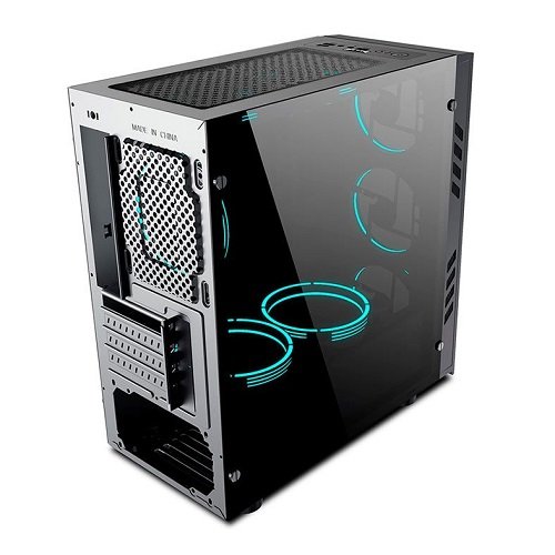 Gabinete Gamer Aigo Black Technology Mini Preto, BLACK-TECHNOLOGY-MINI - Imagem 3