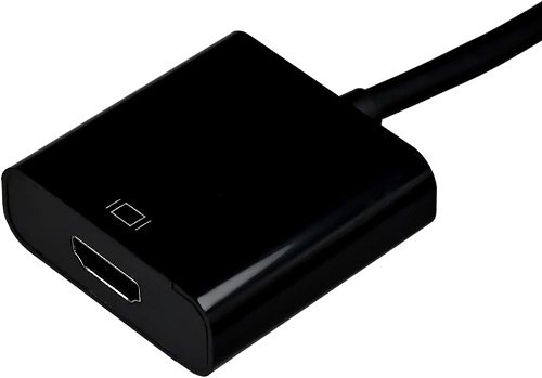 Cabo Adaptador Conversor DisplayPort para HDMI - 15cm (DisplayPort M X HDMI F) - Imagem 3