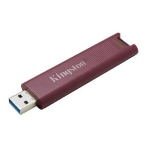 Pen Drive Kingston Datatraveler Max, 256GB, USB 3.2, vermelho, DTMAXA-256GB